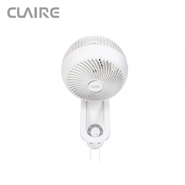 【CLAIRE】360度球型9吋循環壁扇CSK-BL09SW