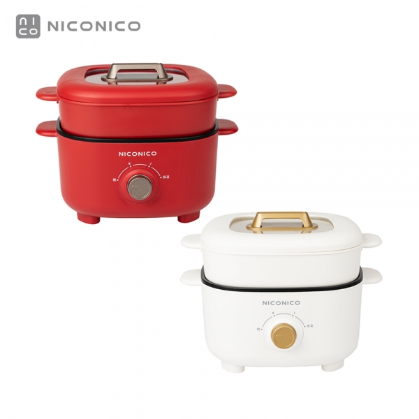 【NICONICO】美型兩用料理鍋NI-GP1035